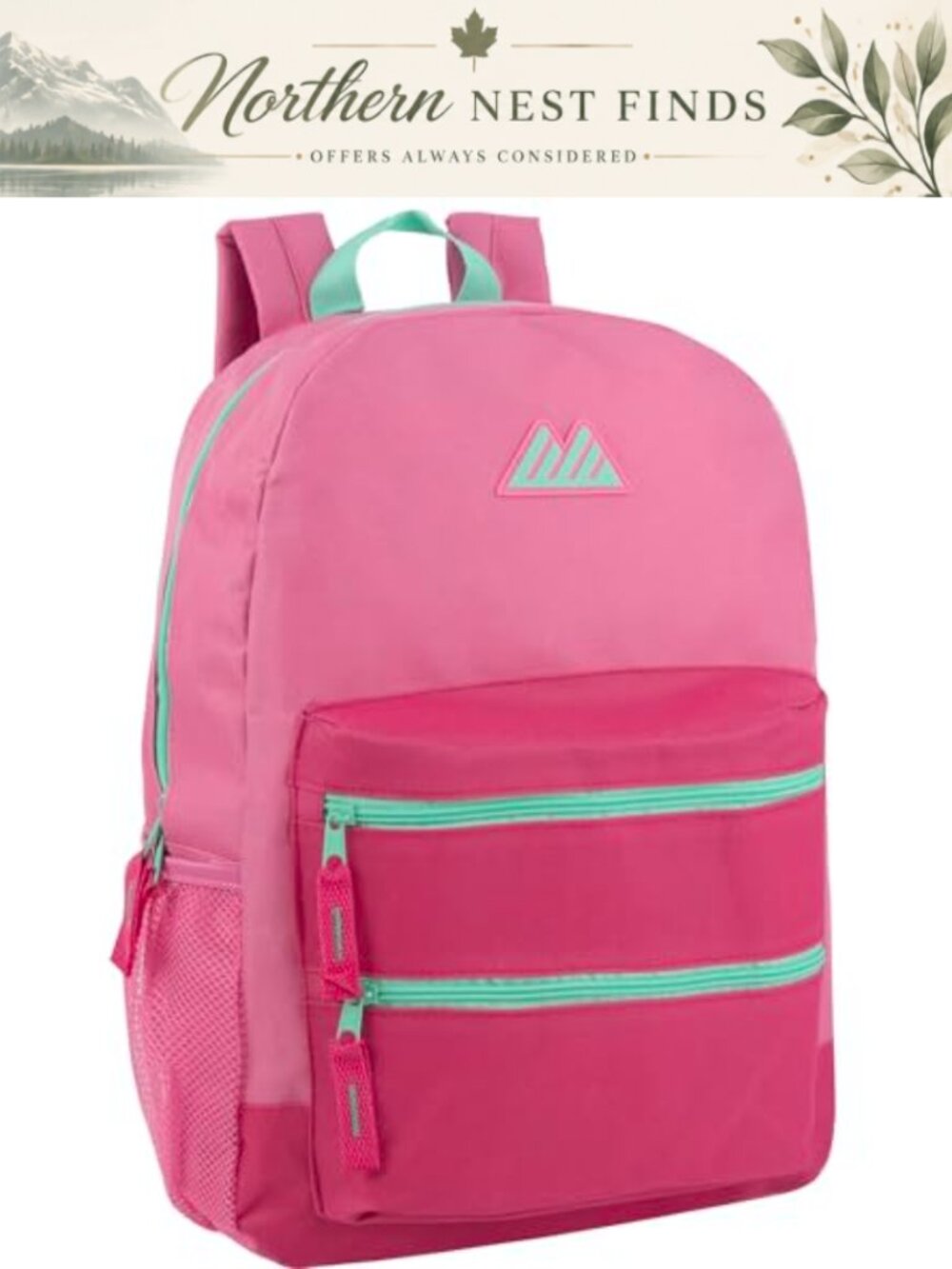 Travel Laptop Backpack with Water Bottle Pockets Padded Straps